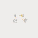 Real 14k gold stud earrings for women. Best Online Jewelry Gift for Women. Gift For Mom. Gift For Girlfriend